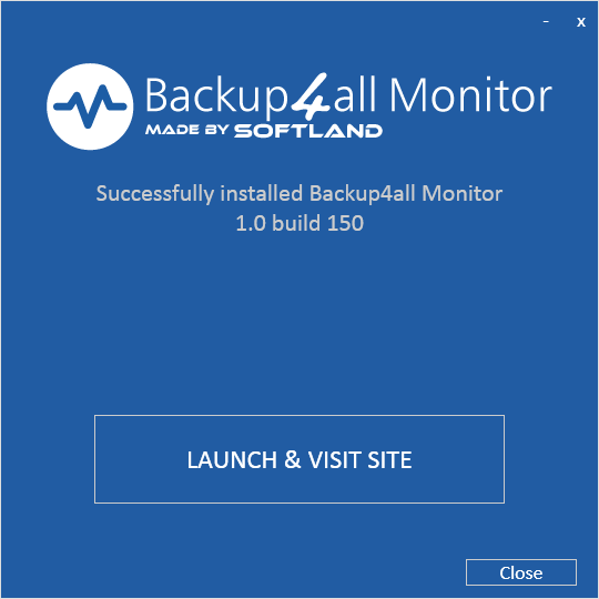 Backup4all Monitor