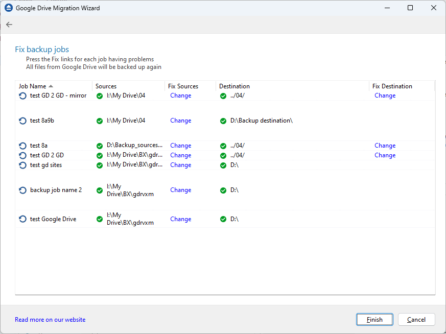 Google Drive sources Google Drive sources