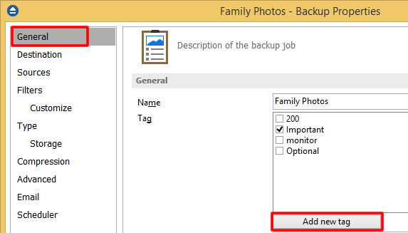manage tags manage tags