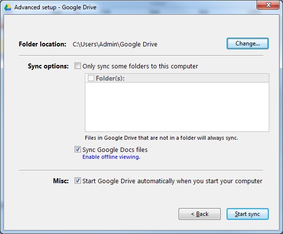 How to backup your data to Google Drive - Backup4all
