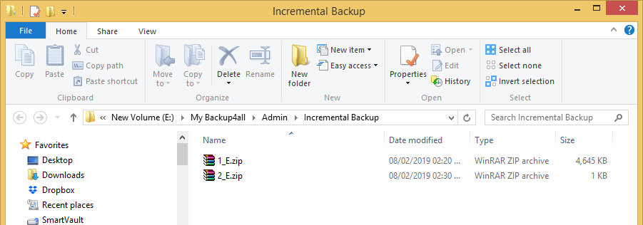 incremental backup incremental backup