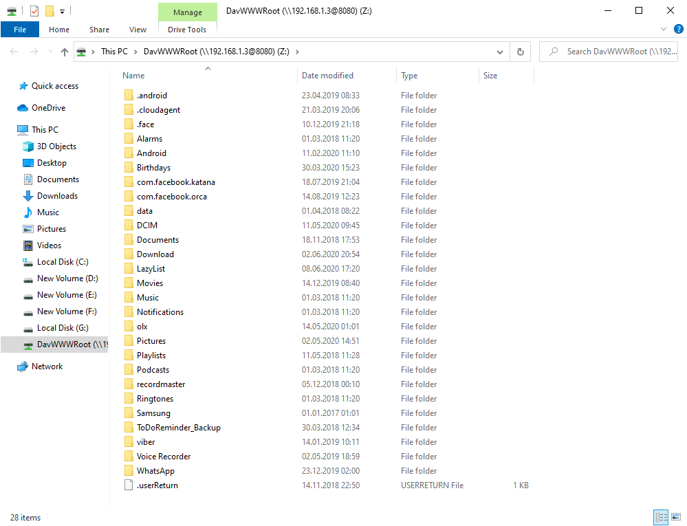 Backup smartphone Backup smartphone
