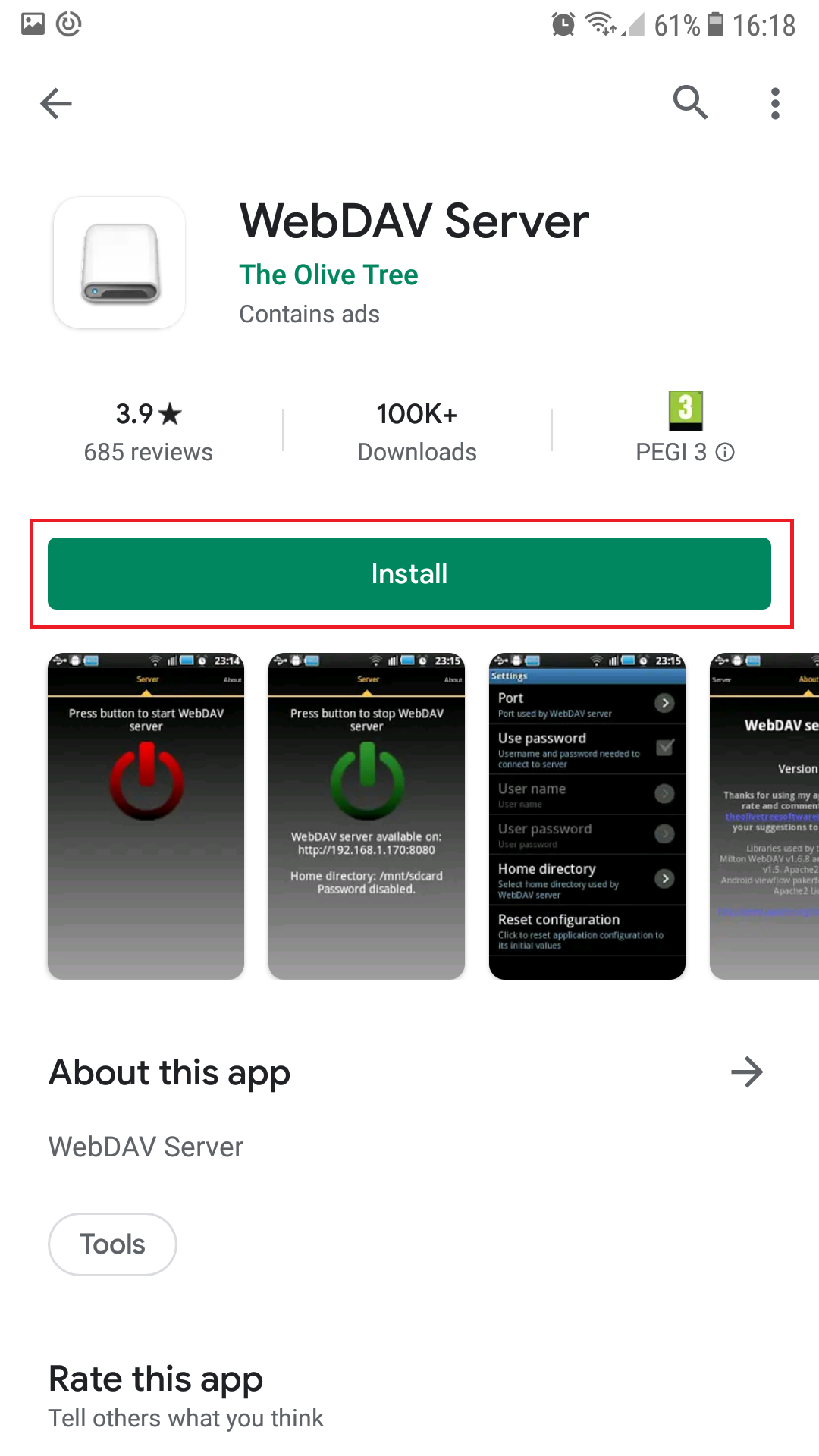 Backup smartphone Backup smartphone