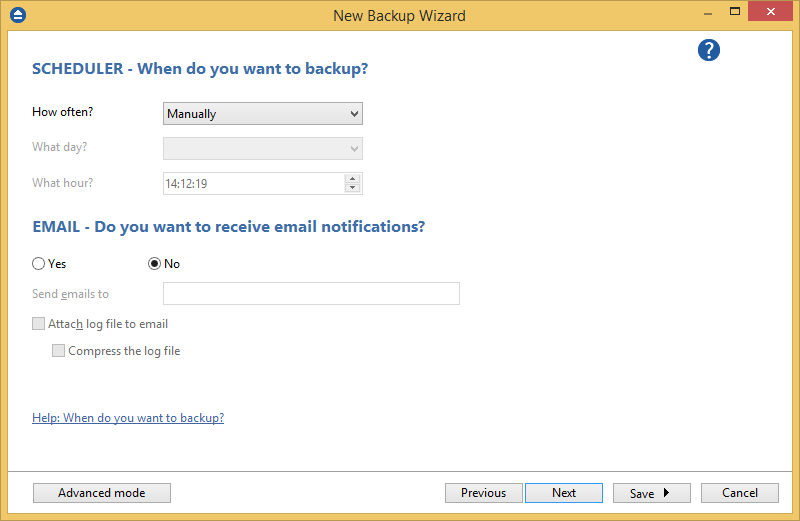 OneDrive - Schedule Backup OneDrive - Schedule Backup