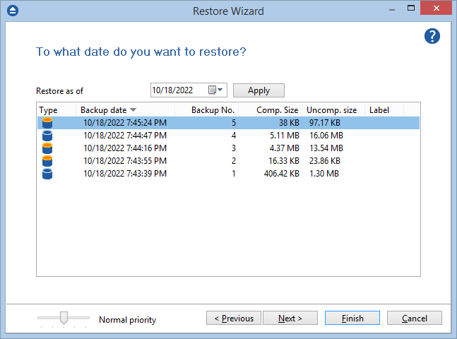 How to restore a backup from Amazon S3 - Backup4all