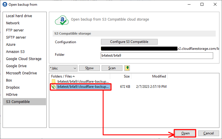 Restore from Cloudflare Restore from Cloudflare