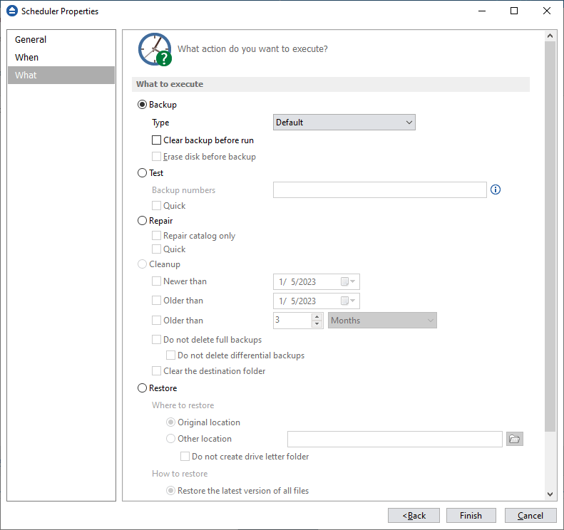 Backup tags Backup tags