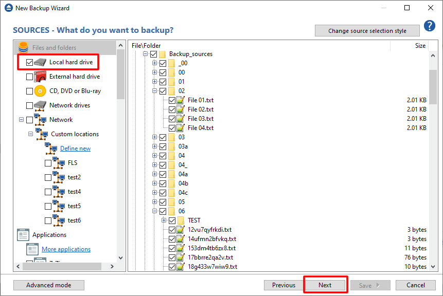 Backup job Schedule job