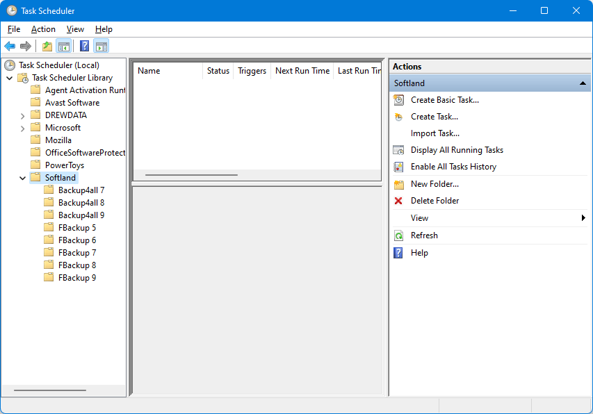 Task Scheduler - Softland Task Scheduler - Softland